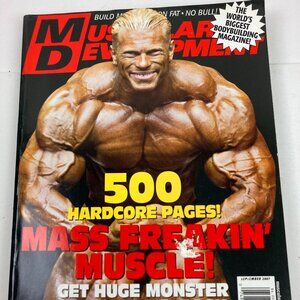 Muscular Development Magazine Volume 44 #9 September 2007 Mass Freakin' Muscle